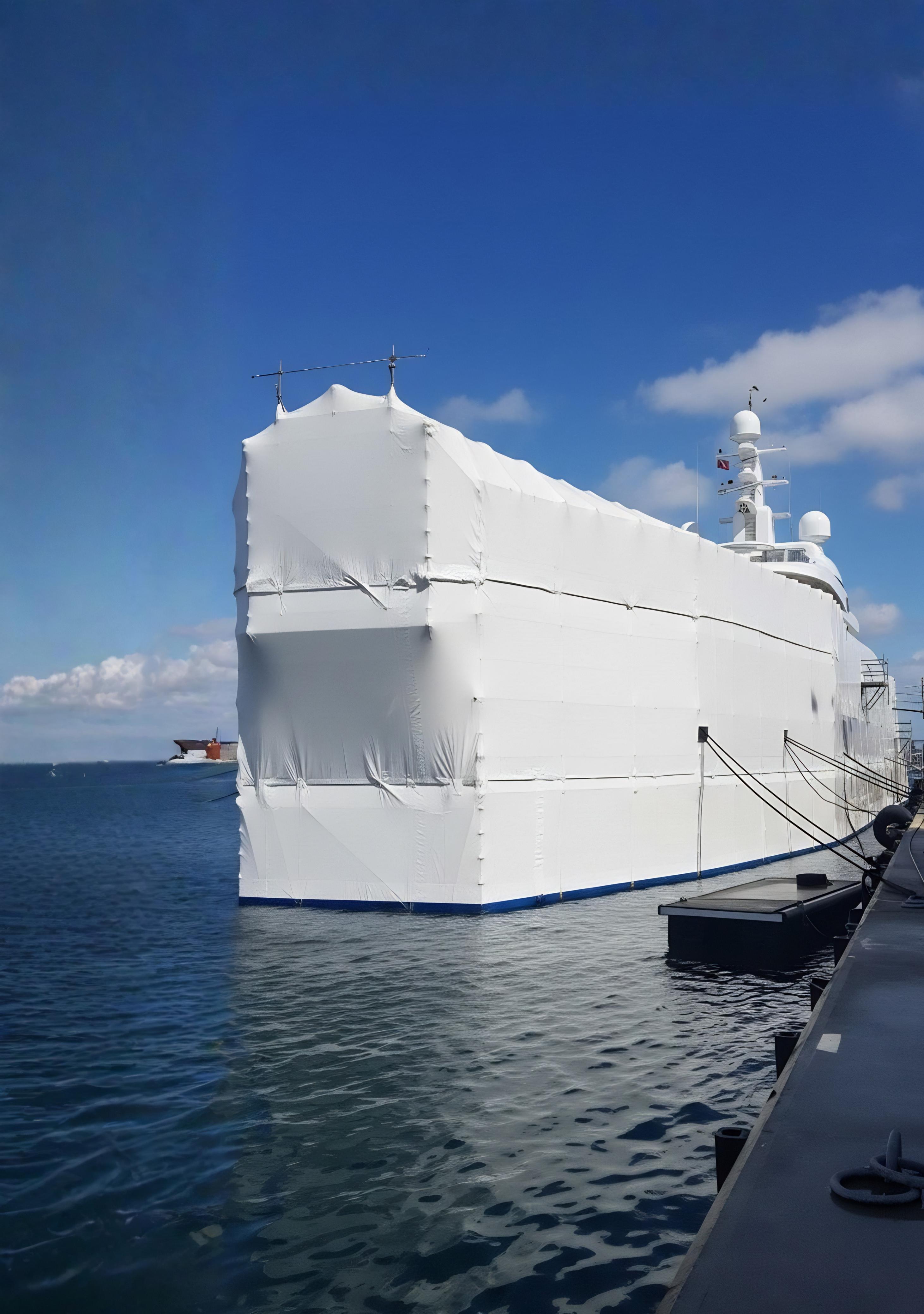 DENİZDE SHRINK WRAP UYGULAMASI